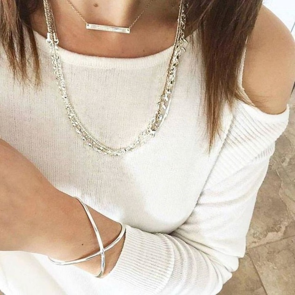 **SOLD** Stella & Dot Sculpted X Cuff